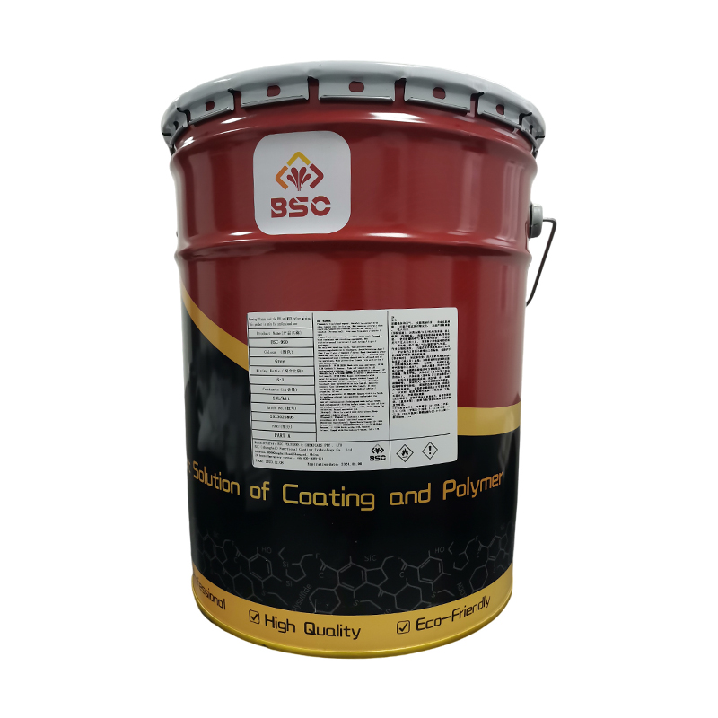 Two component acrylic polyurethane finish coat